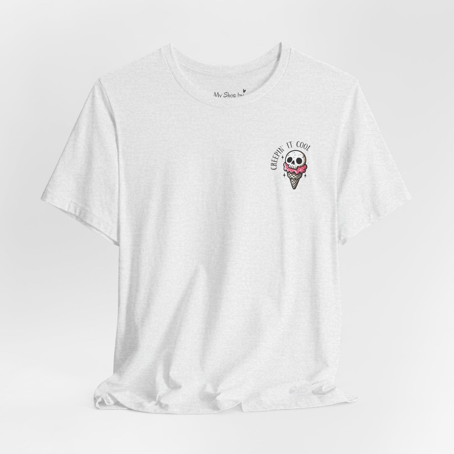 Creepin' It Cool Ice Cream Skull Tee