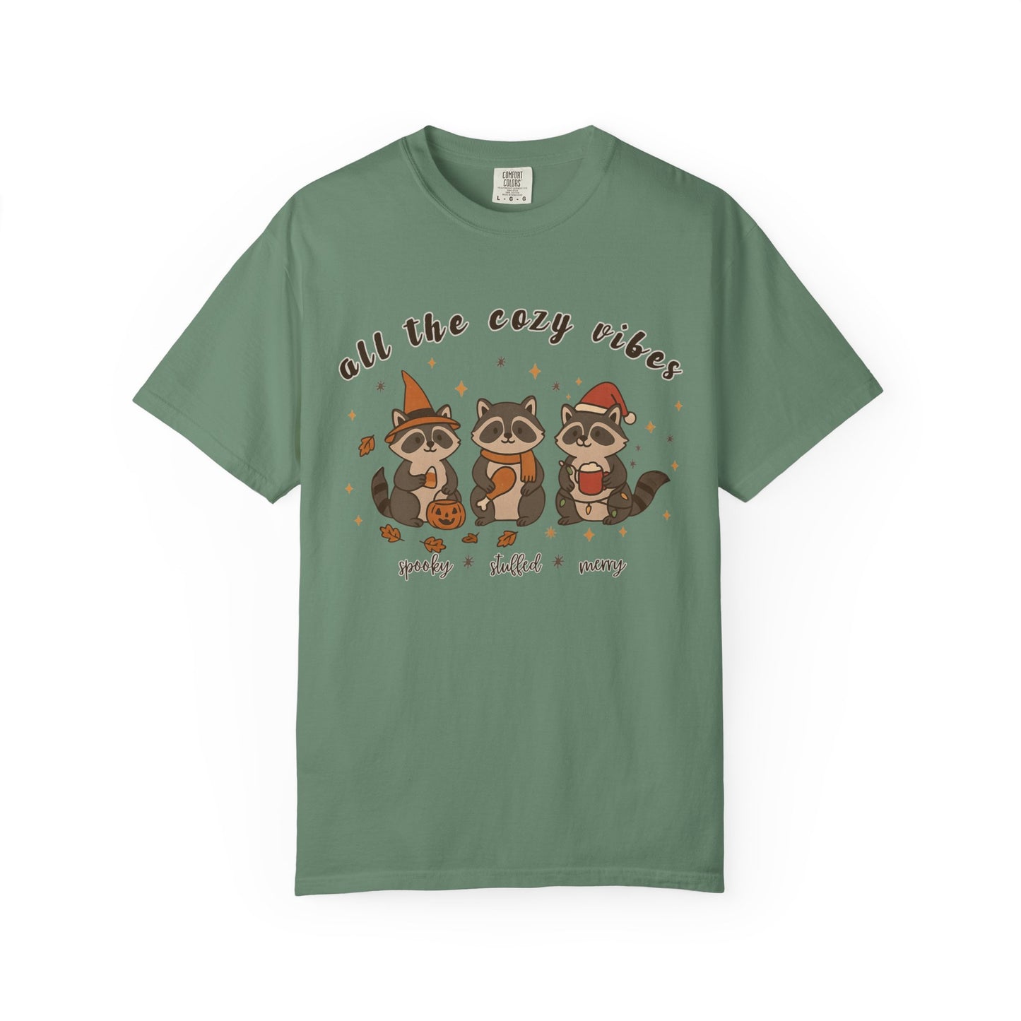 Seasonal Raccoon T-Shirt