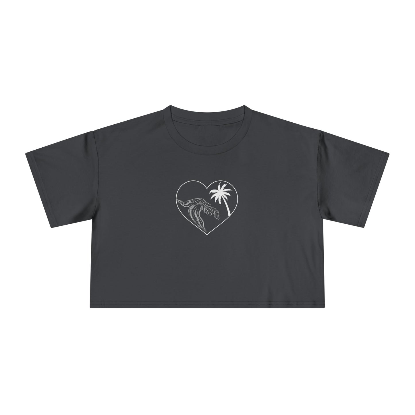 Palm Tree Wave Shirt (cropped)