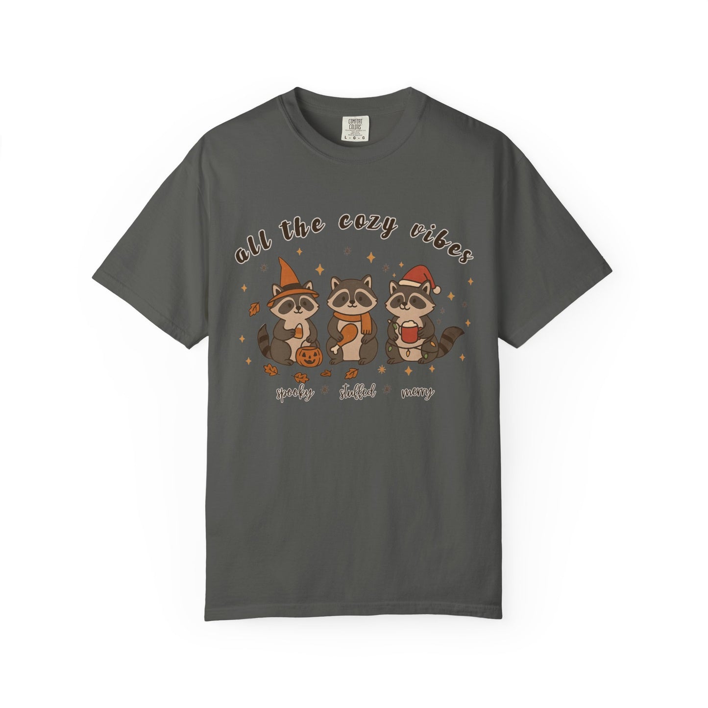 Seasonal Raccoon T-Shirt