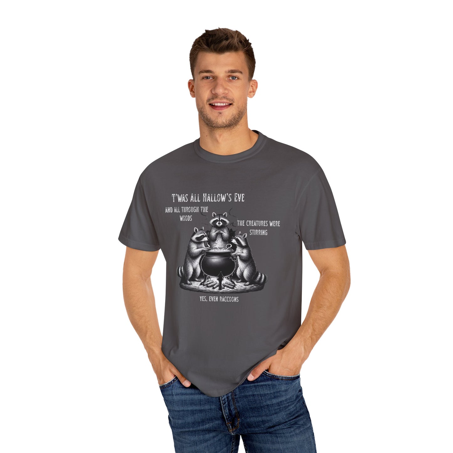 Raccoon Halloween Unisex T-shirt