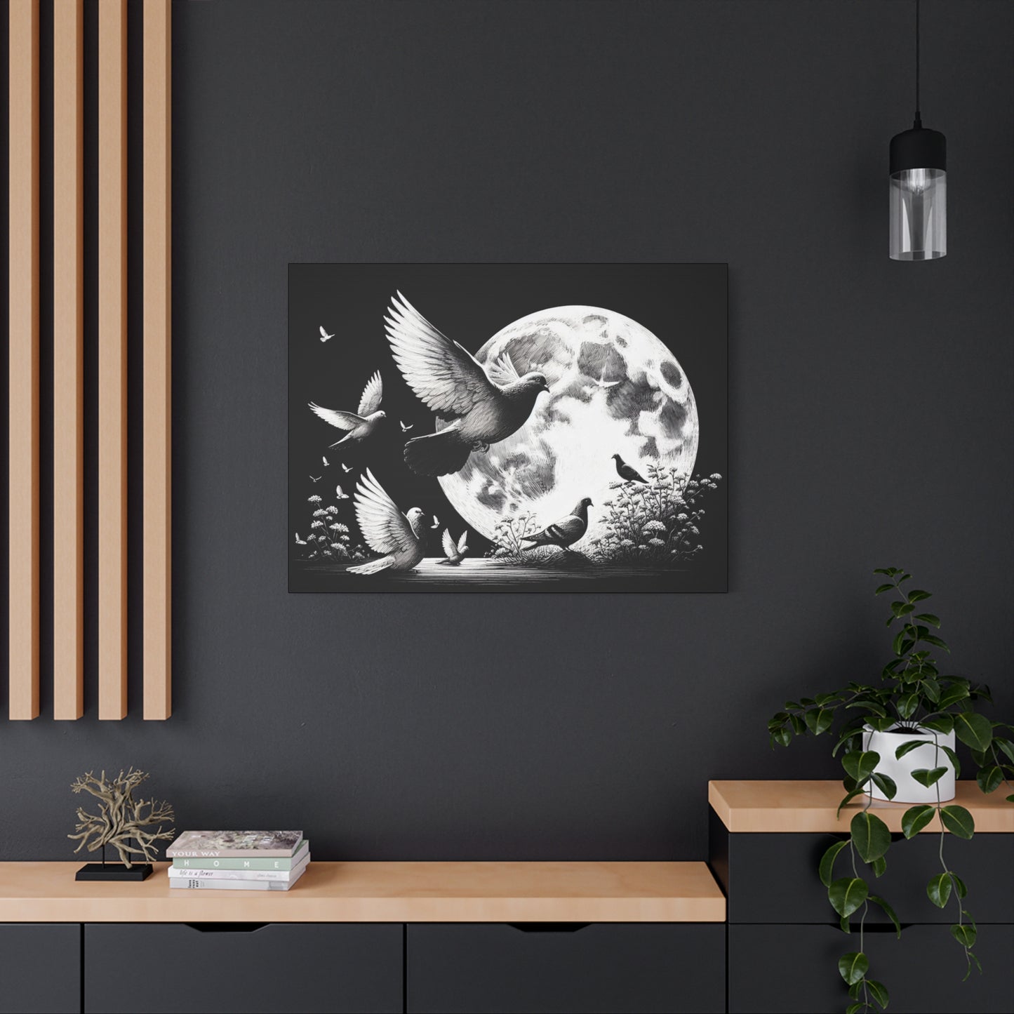 Canvas Print Pigeon