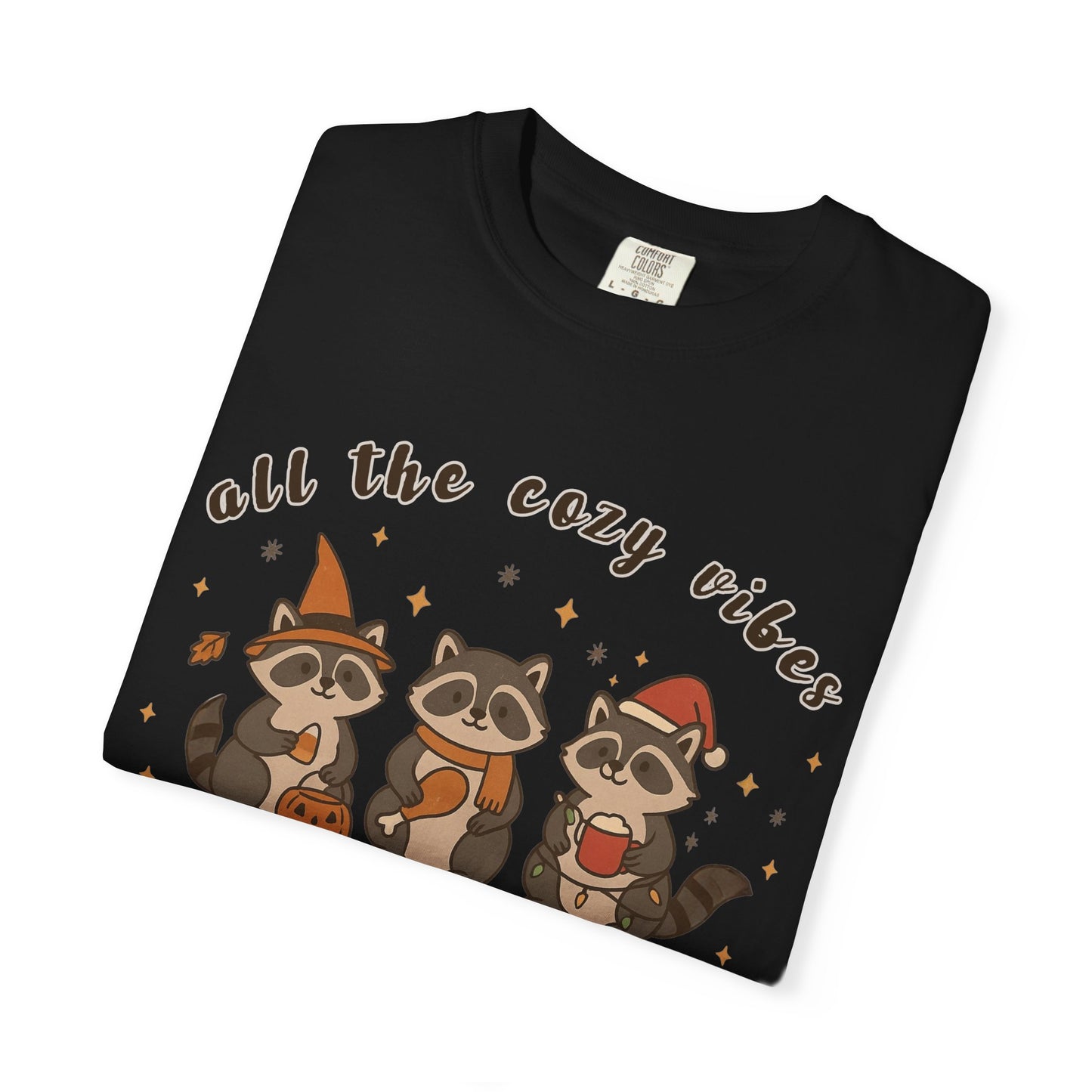 Seasonal Raccoon T-Shirt