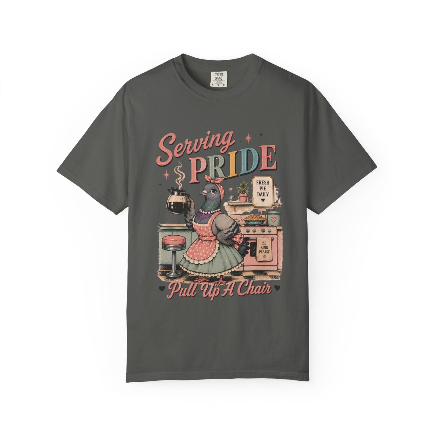 Vintage Housewife Pigeon Shirt