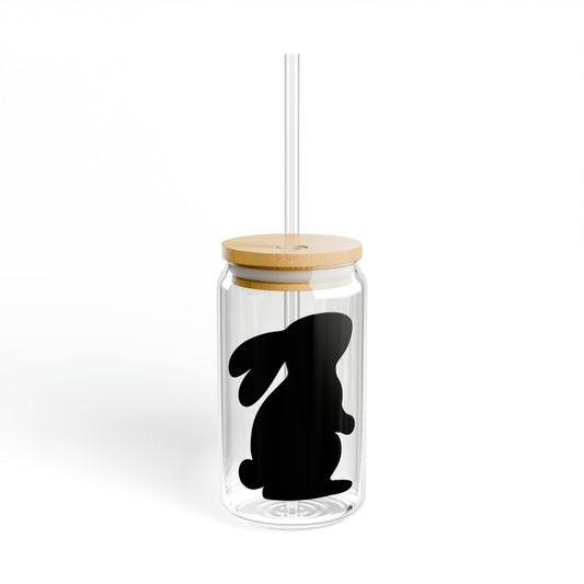 Bunny Glass Mug 16oz