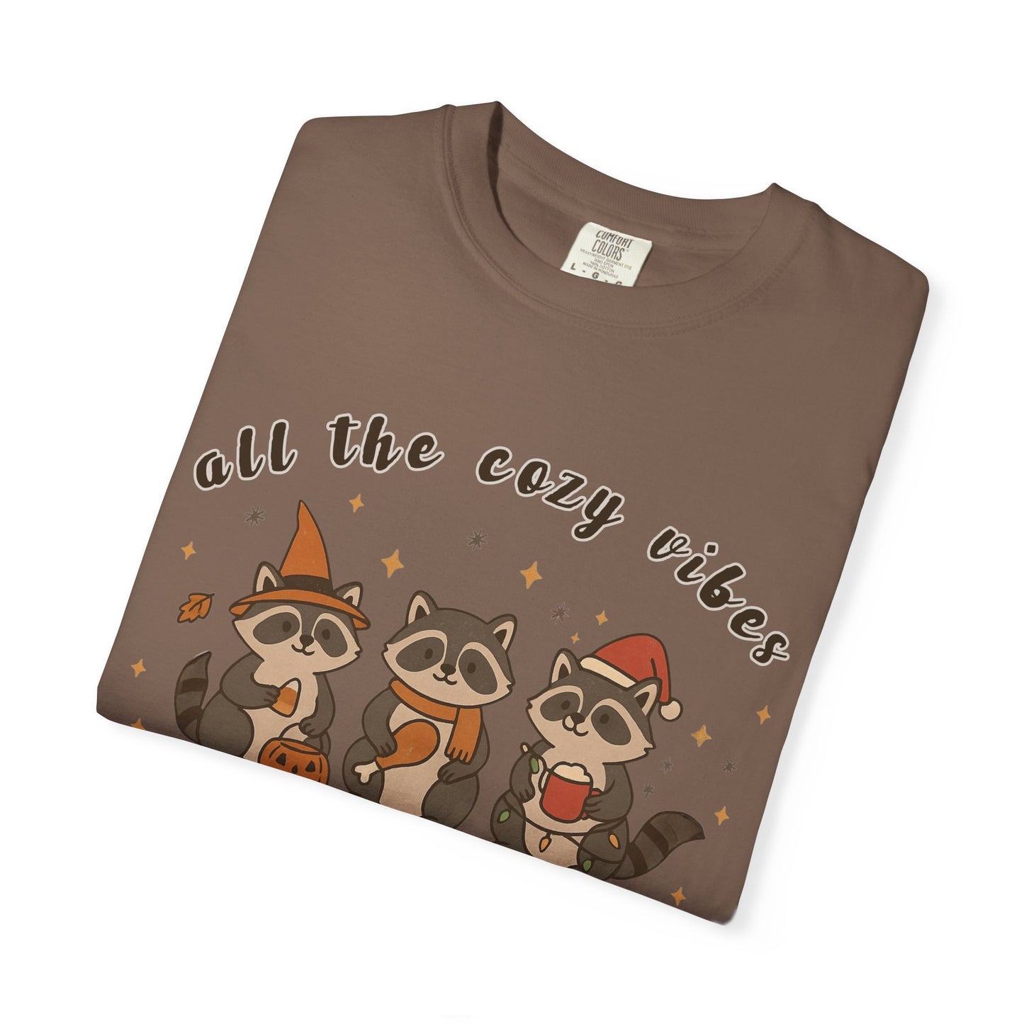 Seasonal Raccoon T-Shirt