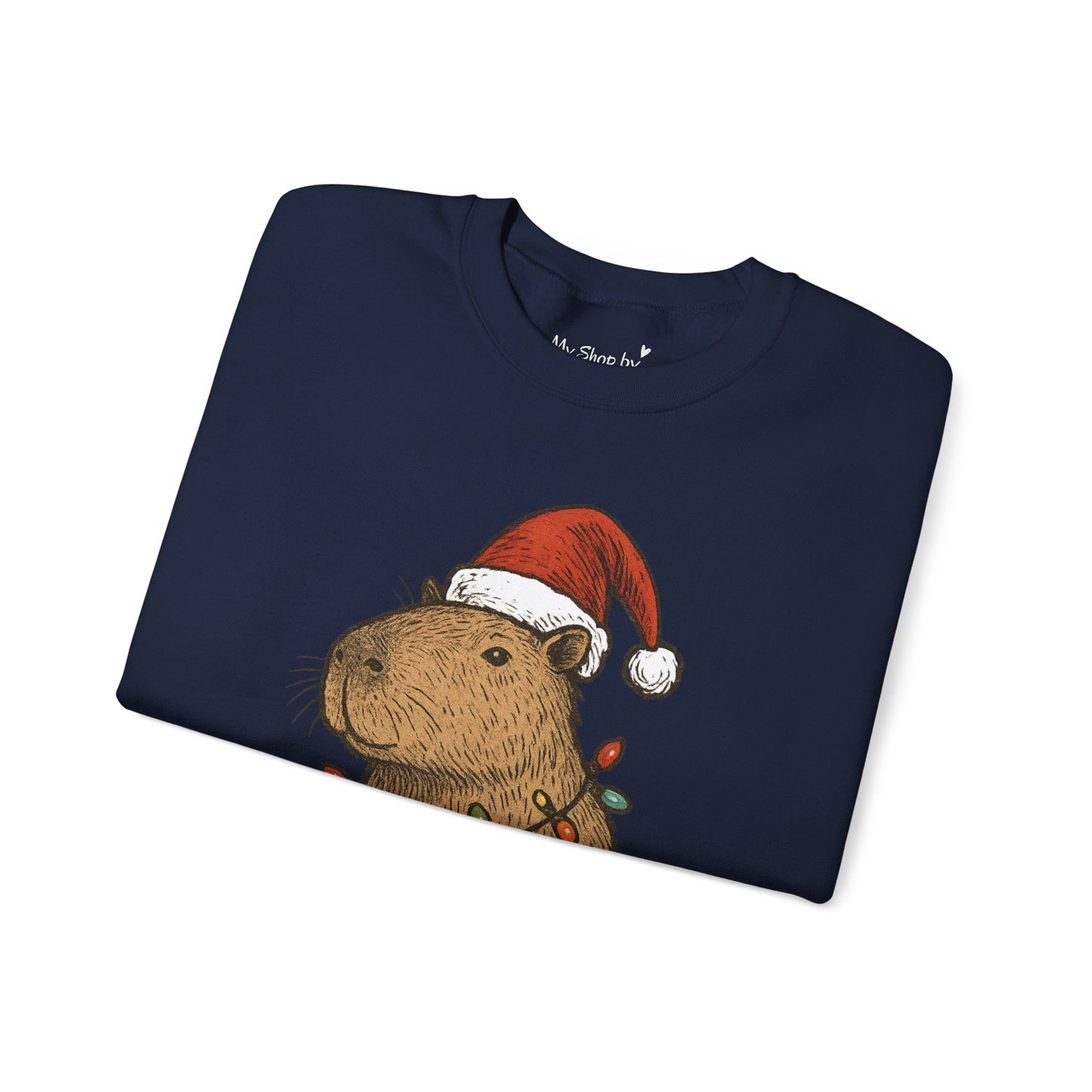 Christmas Capybara Sweatshirt - Unisex Sweatshirt