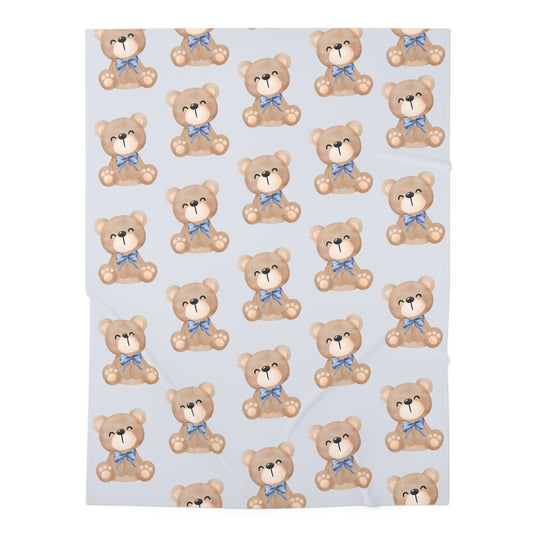 Swaddle Blanket - Teddy Bear Baby Blanket
