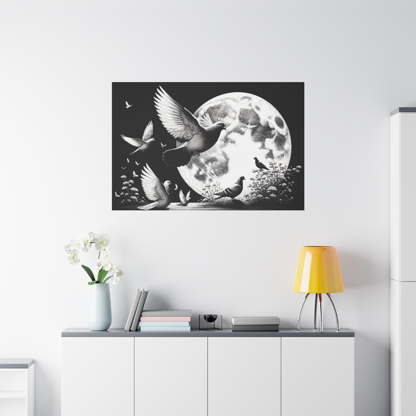 Canvas Print Pigeon