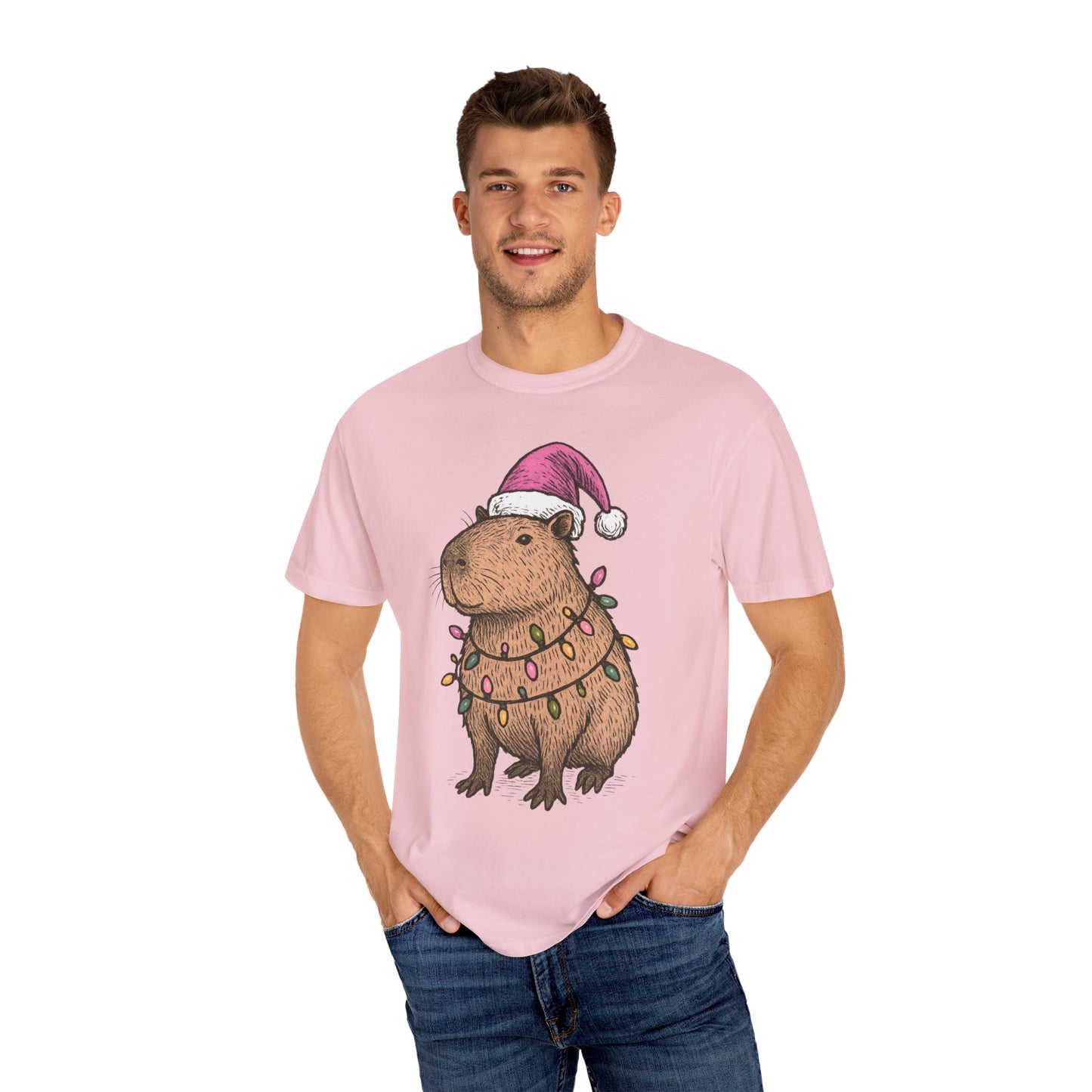 Christmas Capybara T-Shirt