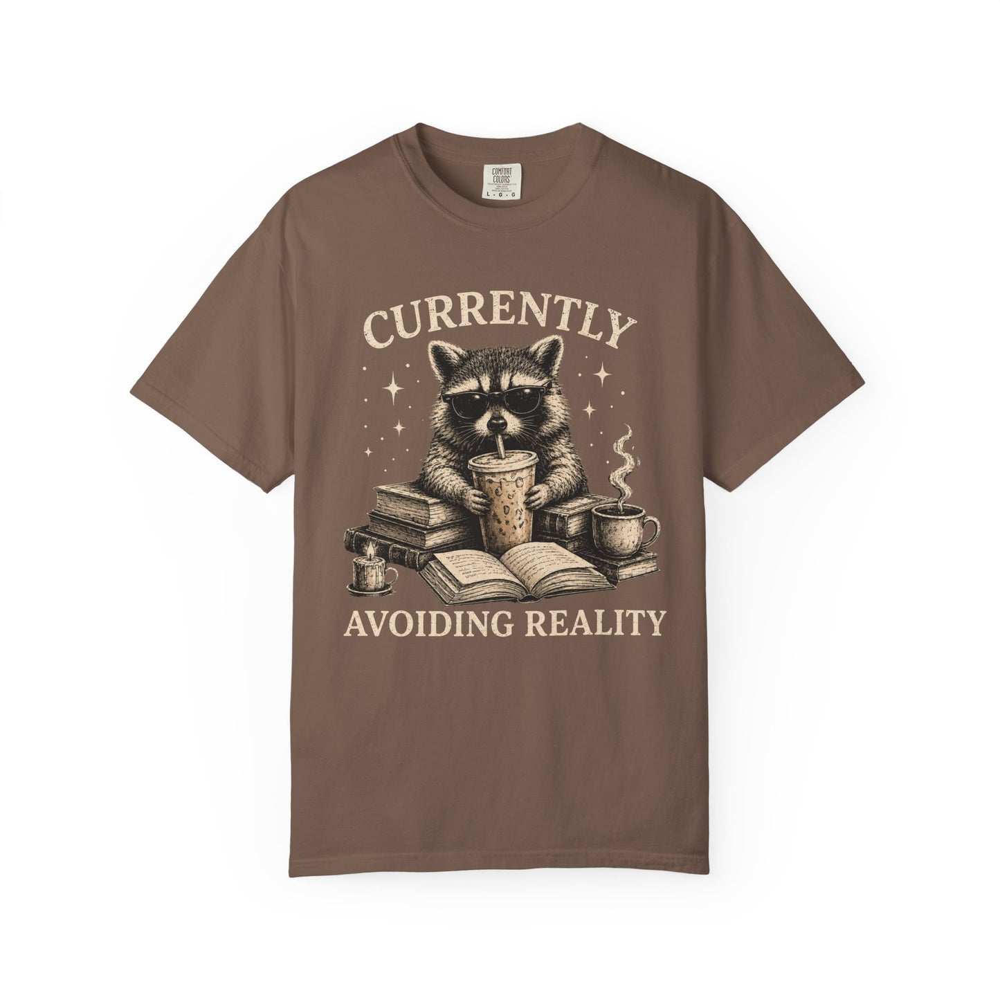 Bookish Raccoon Tee