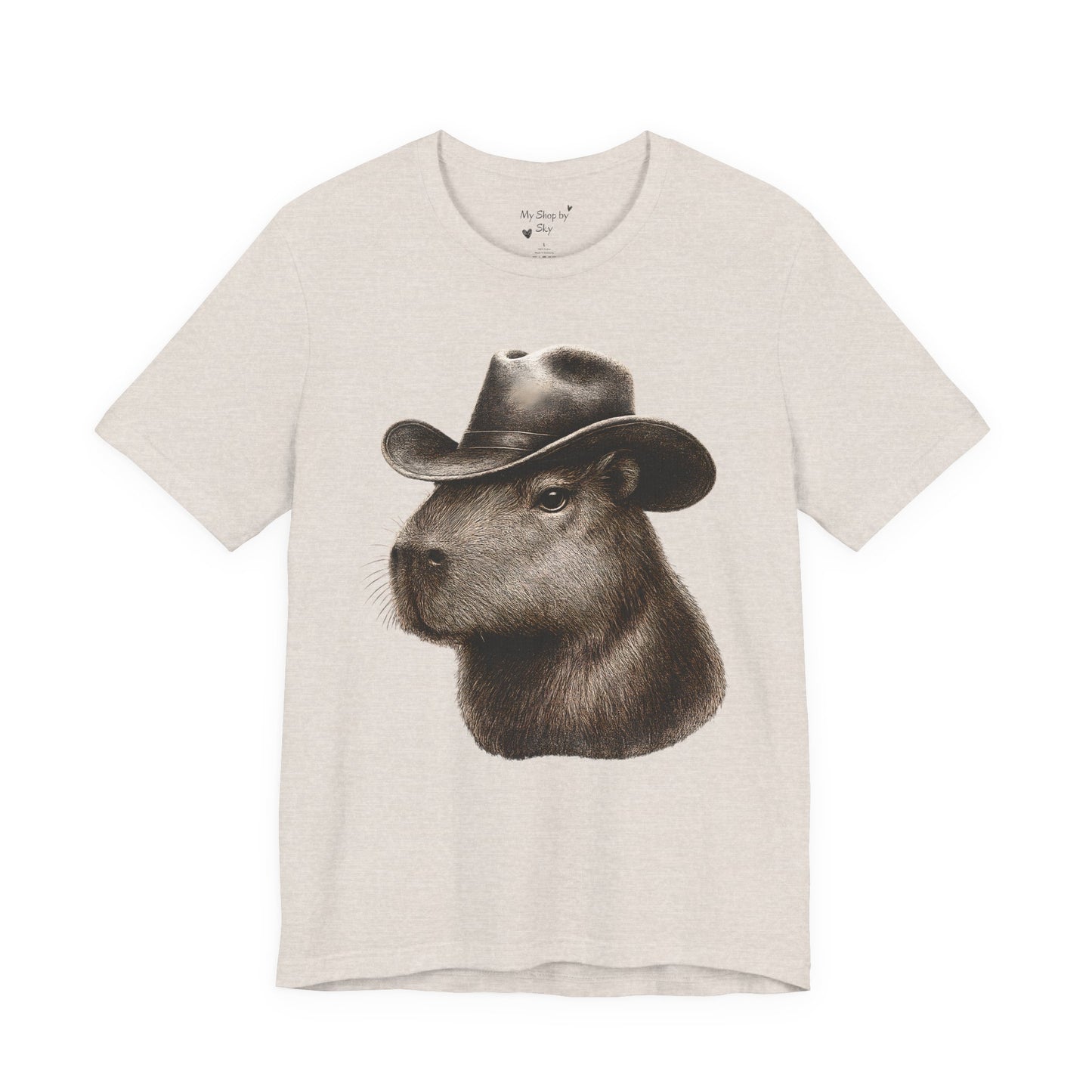 Cowboy Capybara Shirt Vintage