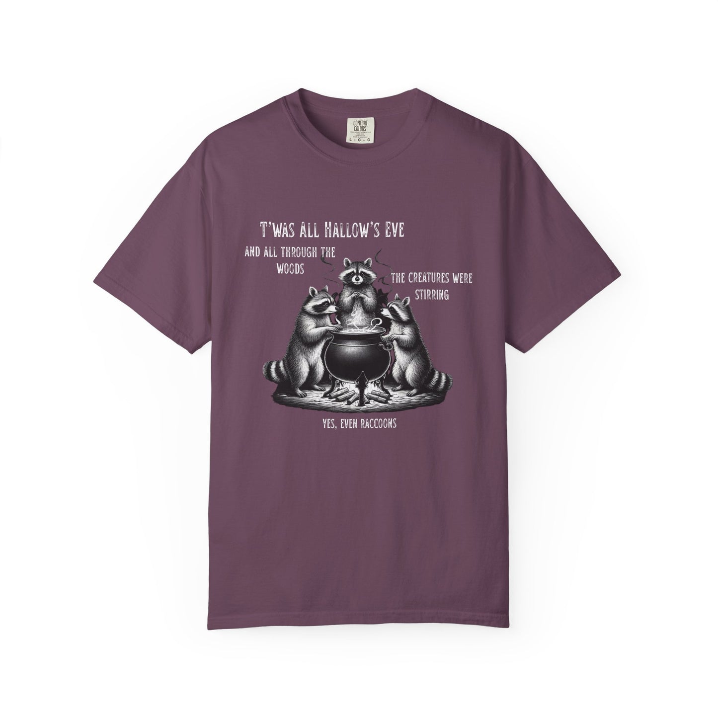 Raccoon Halloween Unisex T-shirt