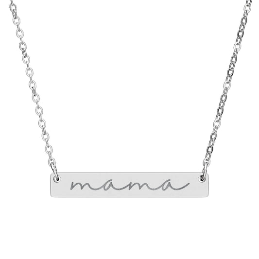 Engraved Mama Necklace