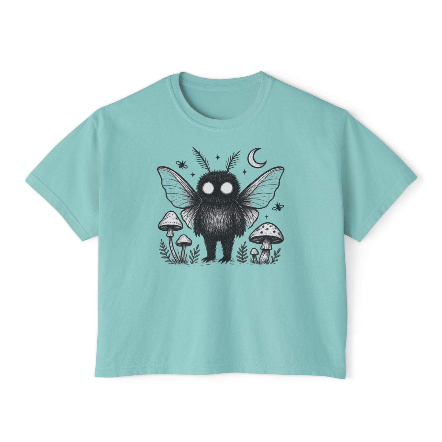 Women's Boxy Mothman Tee