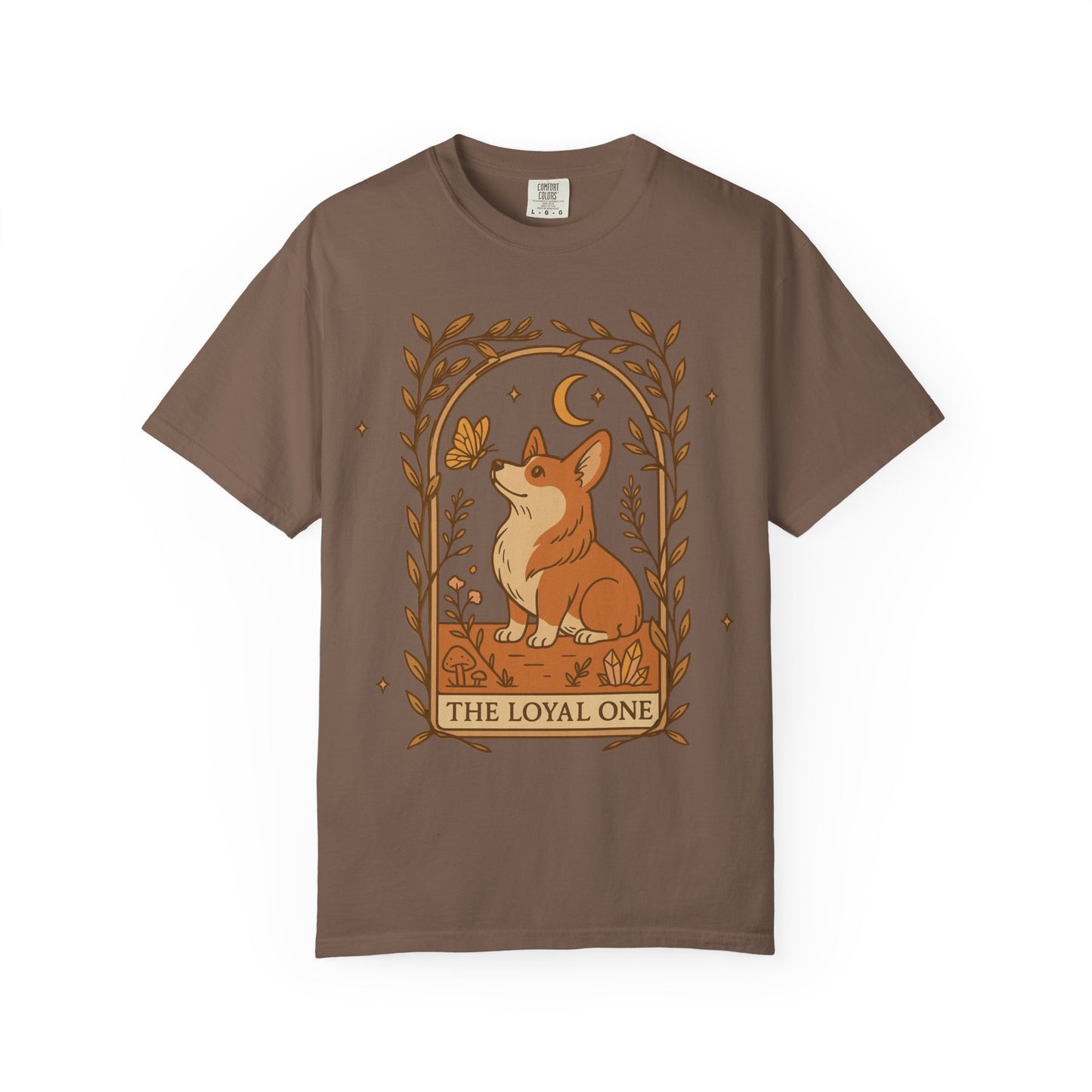 Corgi Unisex T-Shirt - 'The Loyal One' Tarot Card Design
