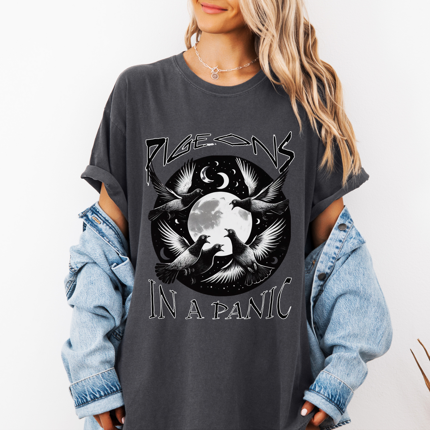 Pigeon Panic T-shirt
