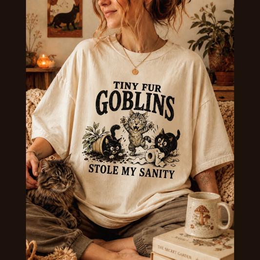 Tiny Fur Goblins Cat Shirt