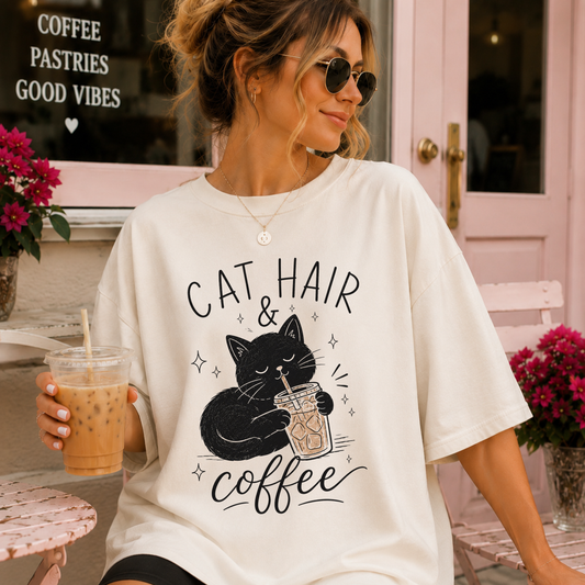 Cat Hair and Coffee Shirt