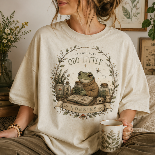 Hobbies frog shirt