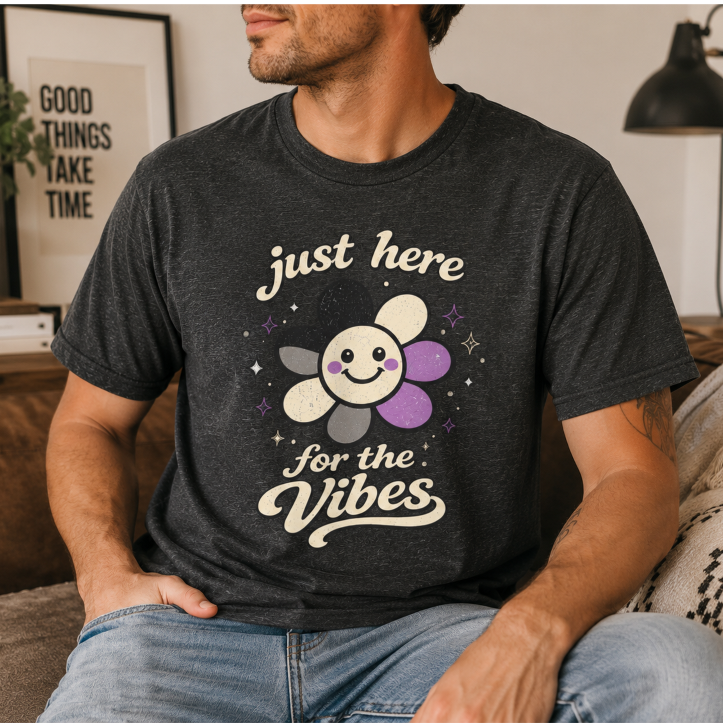 Just Here for the Vibes Shirt