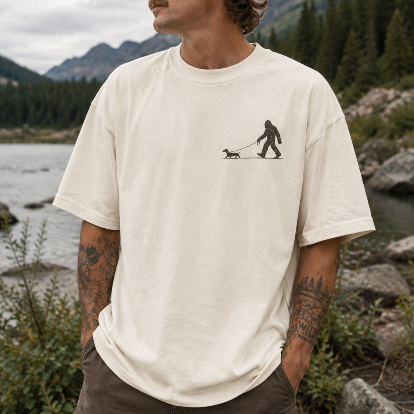 Bigfoot Dachshund Shirt
