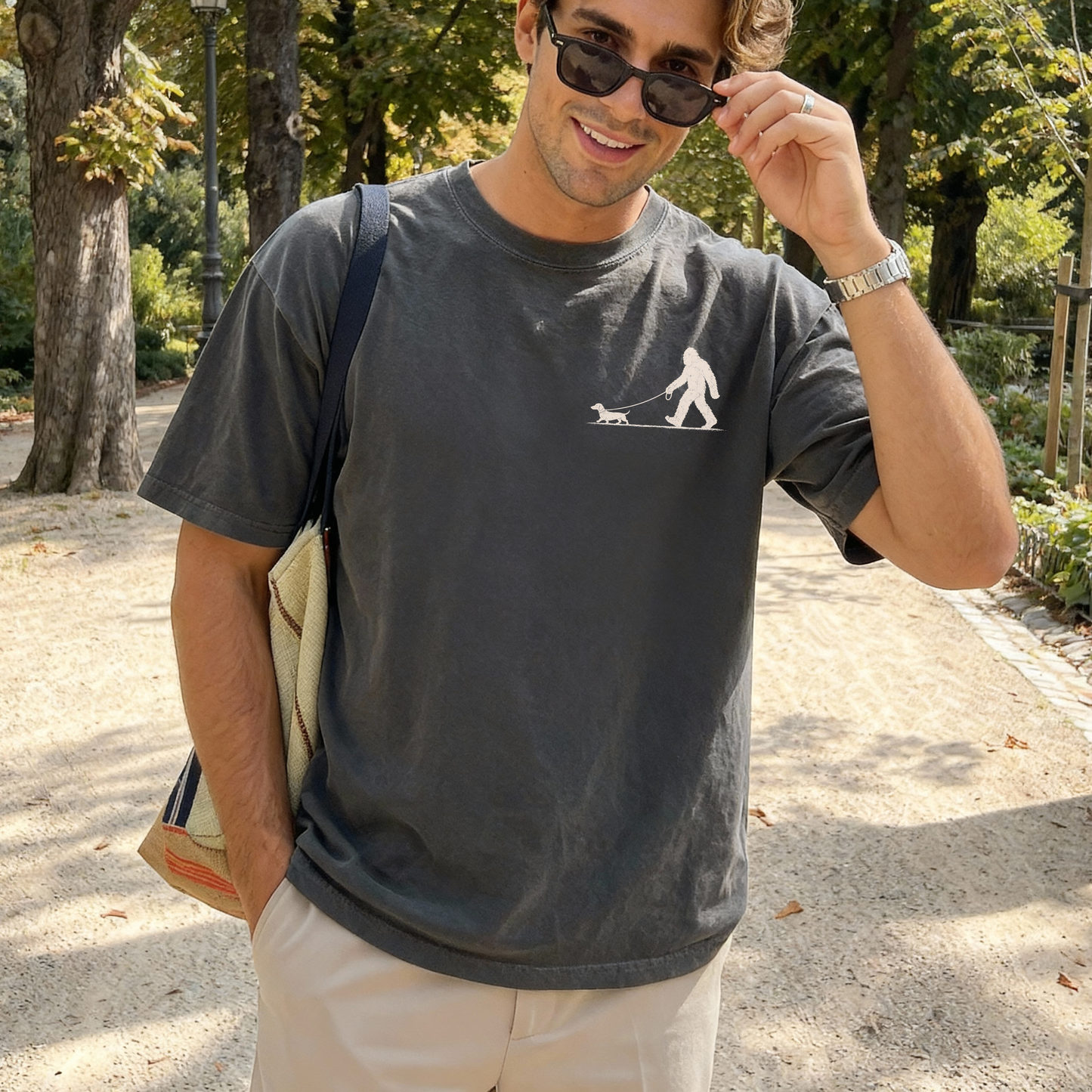 Bigfoot Dachshund Shirt