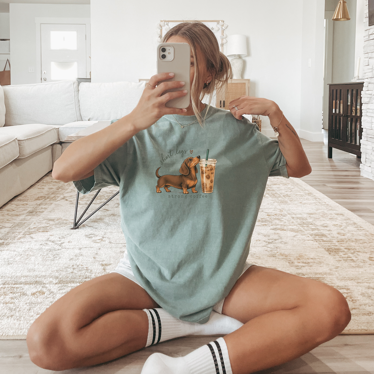 Dachshund Coffee Shirt