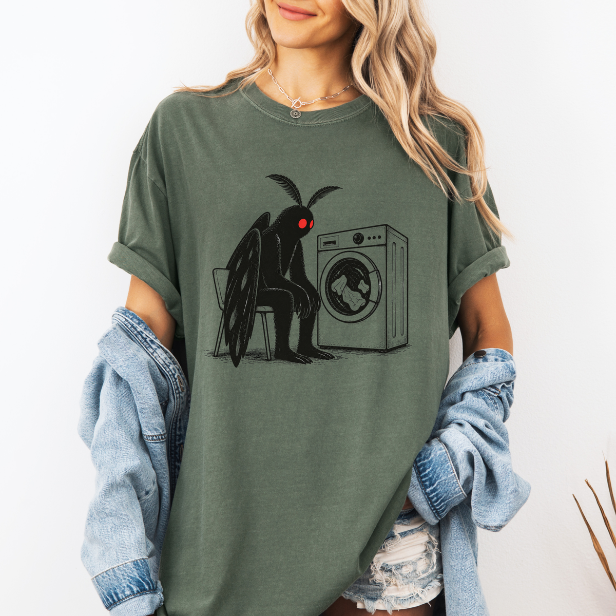 Mothman Laundromat Shirt