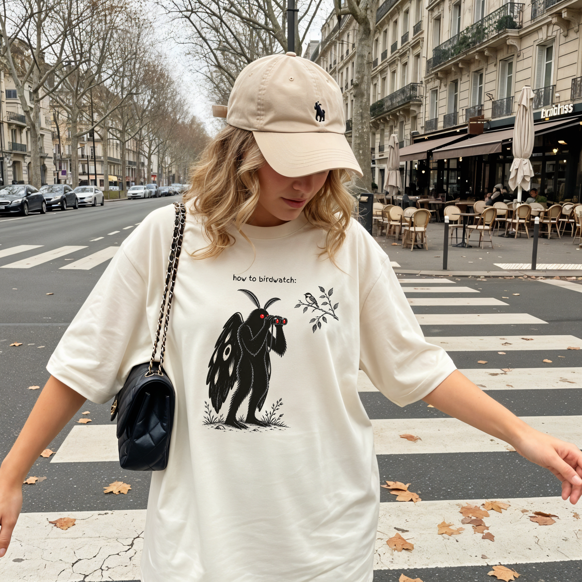 Mothman Birdwatching Shirt
