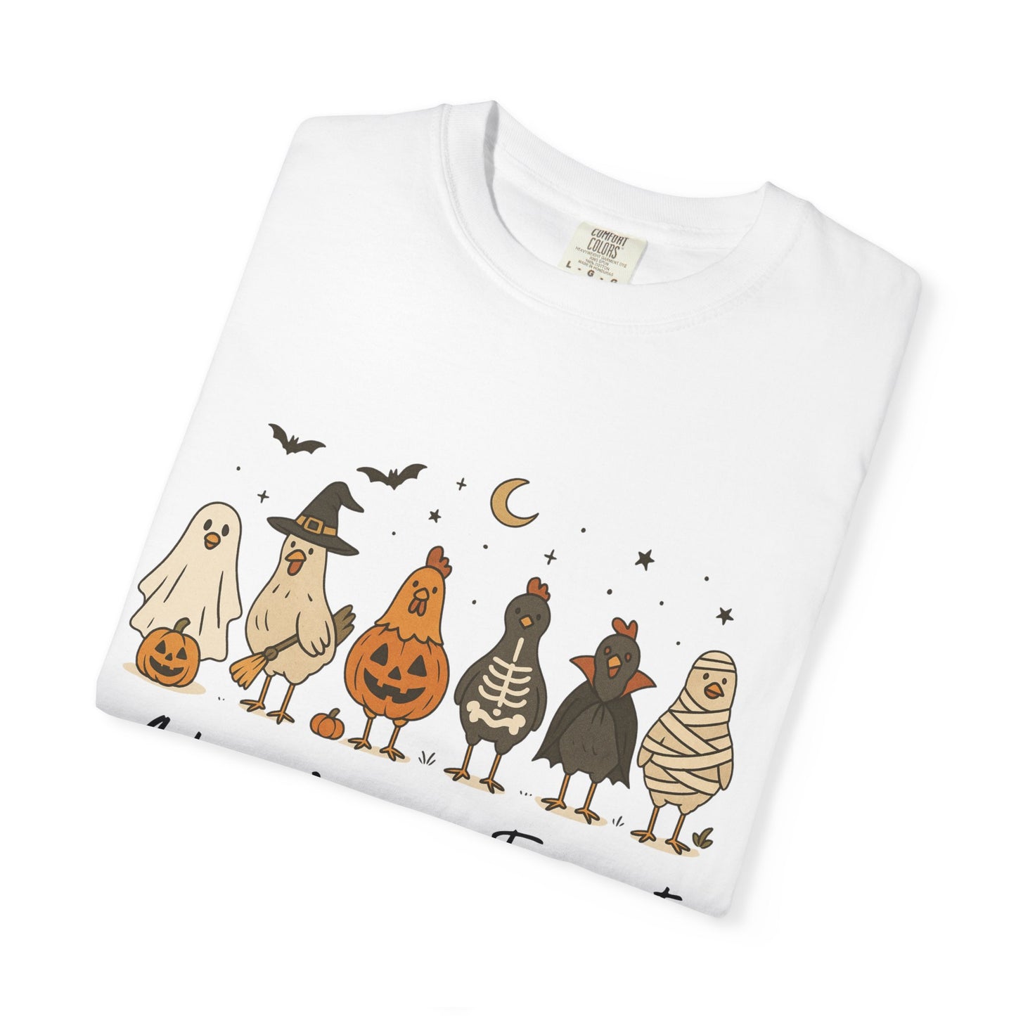 Halloween Chicken 'Cluck-or-Treat' Tee