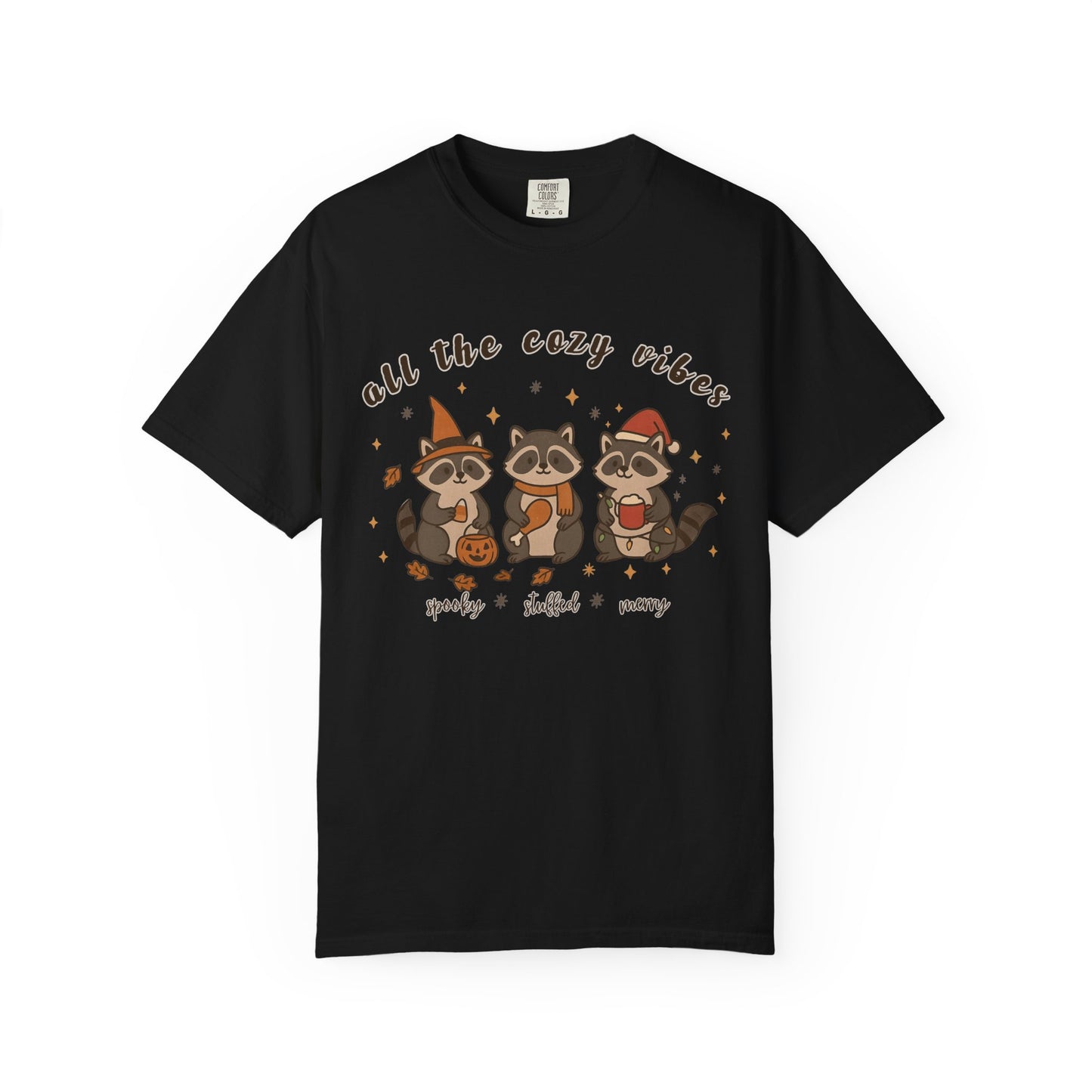 Seasonal Raccoon T-Shirt