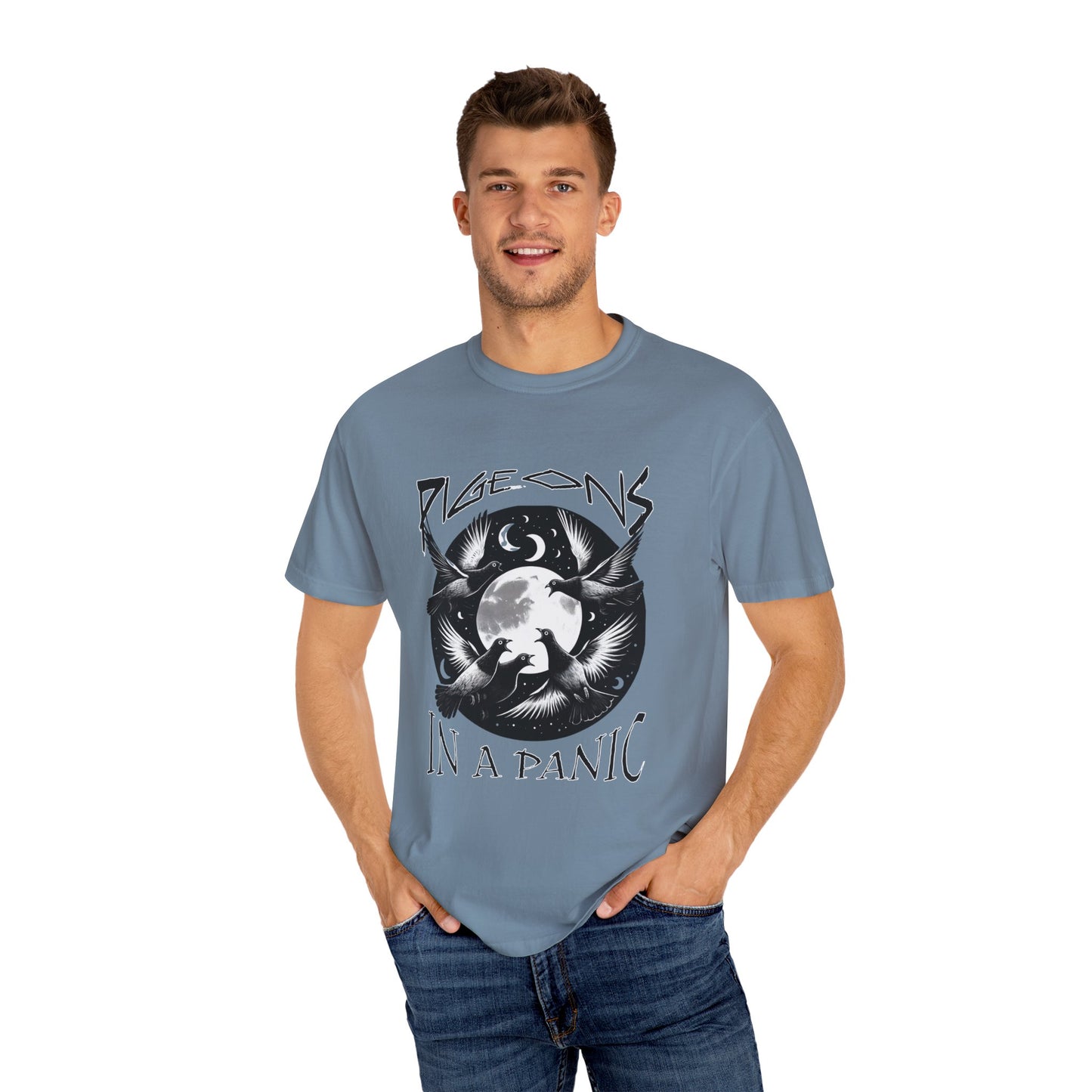 Pigeon Panic T-shirt