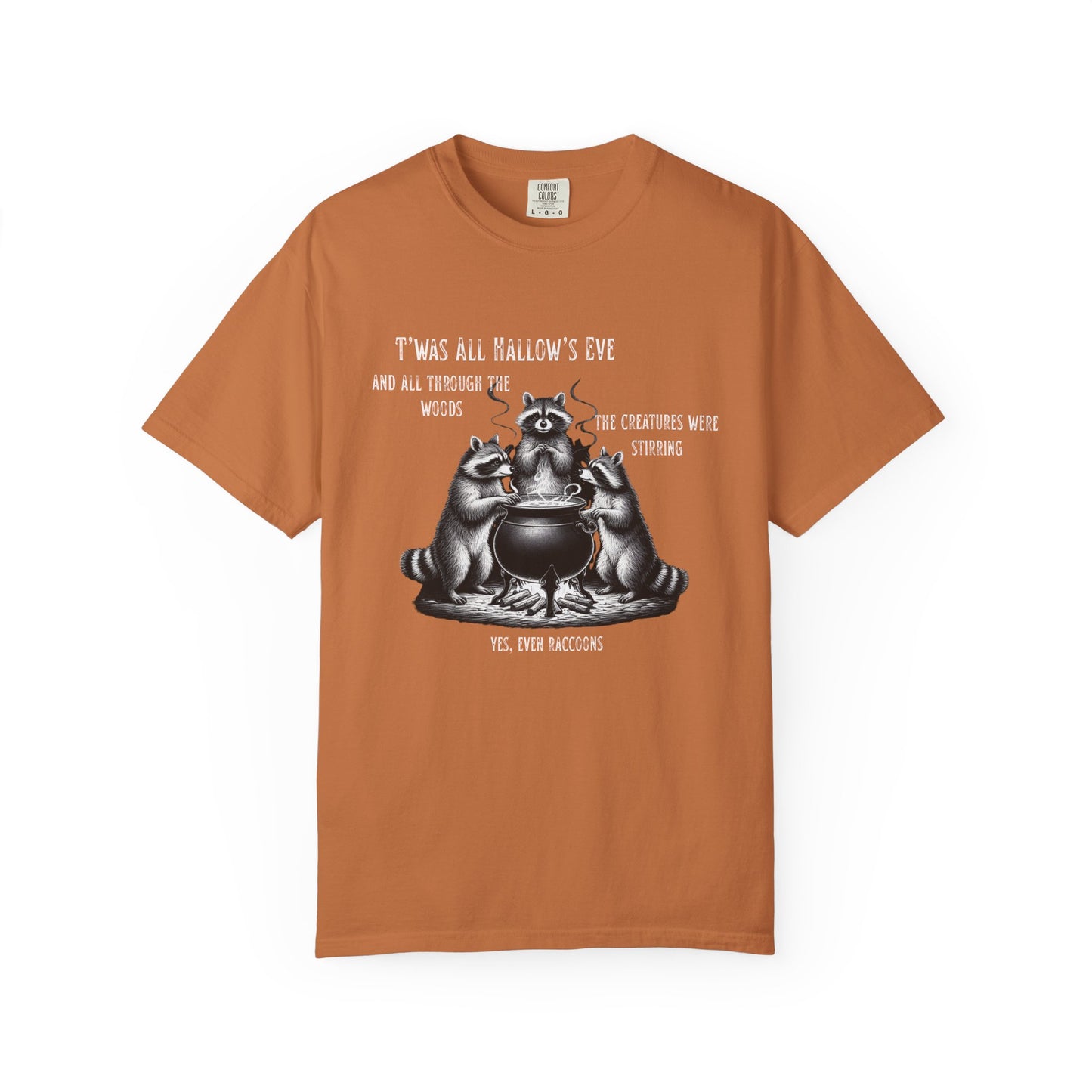 Raccoon Halloween Unisex T-shirt