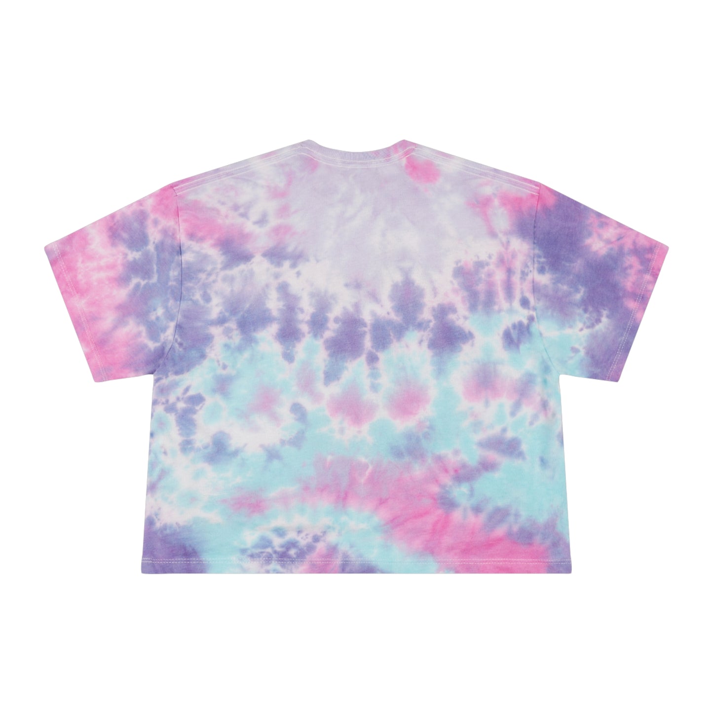 Women's Manatee Hibiscus Tie-Dye Crop Tee