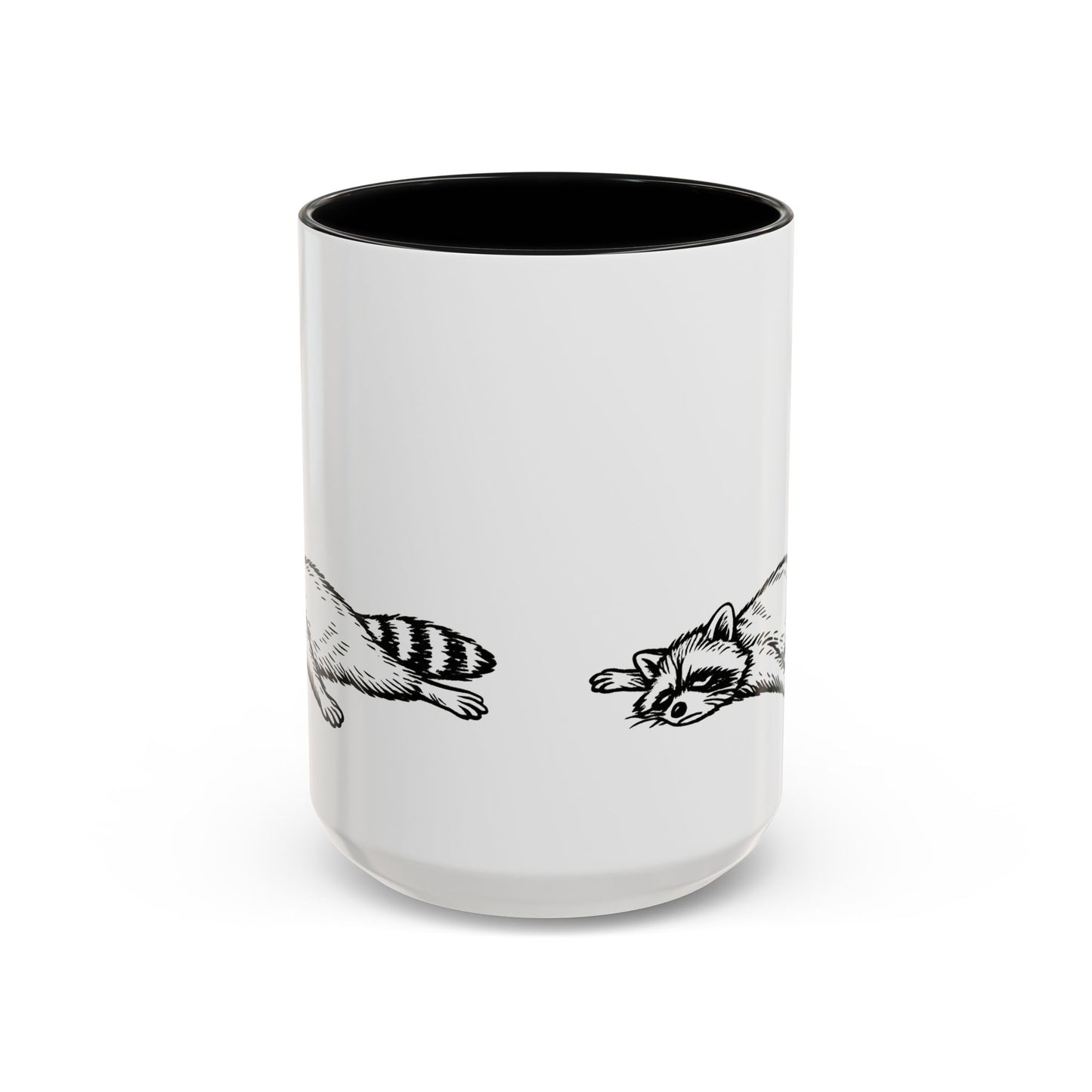 Tired Raccoon Coffee Mug