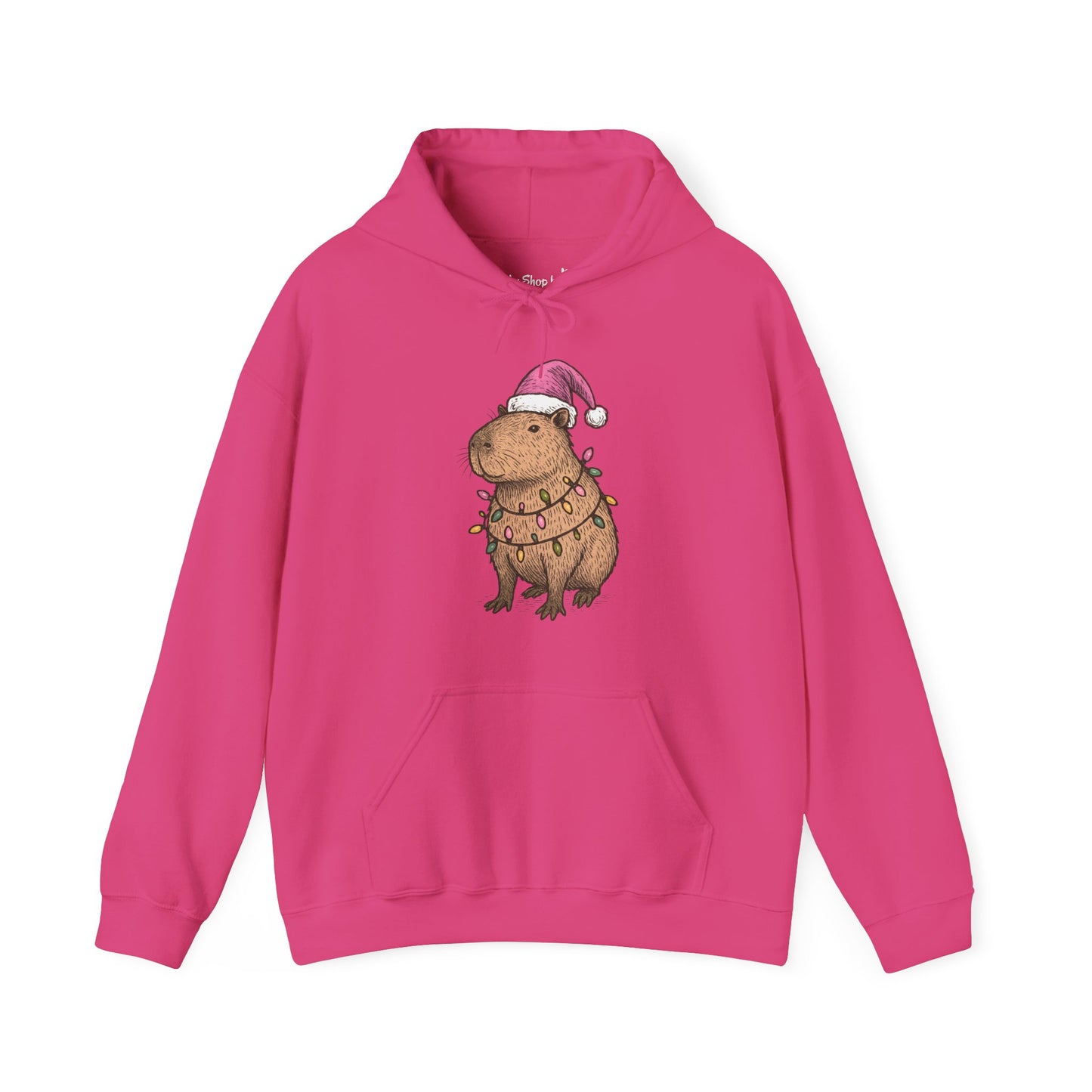 Christmas Capybara Hoodie - Unisex Sweatshirt