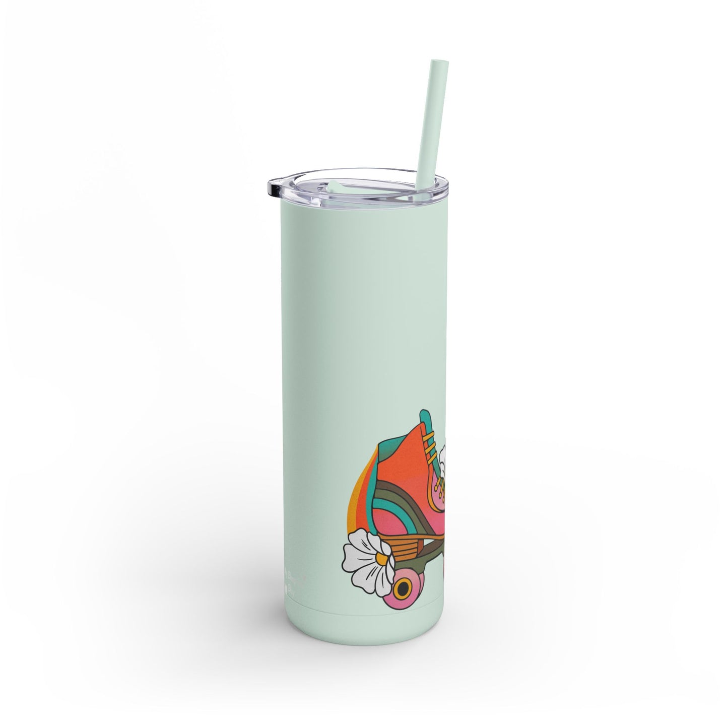 Disco Roller Skate Tumbler
