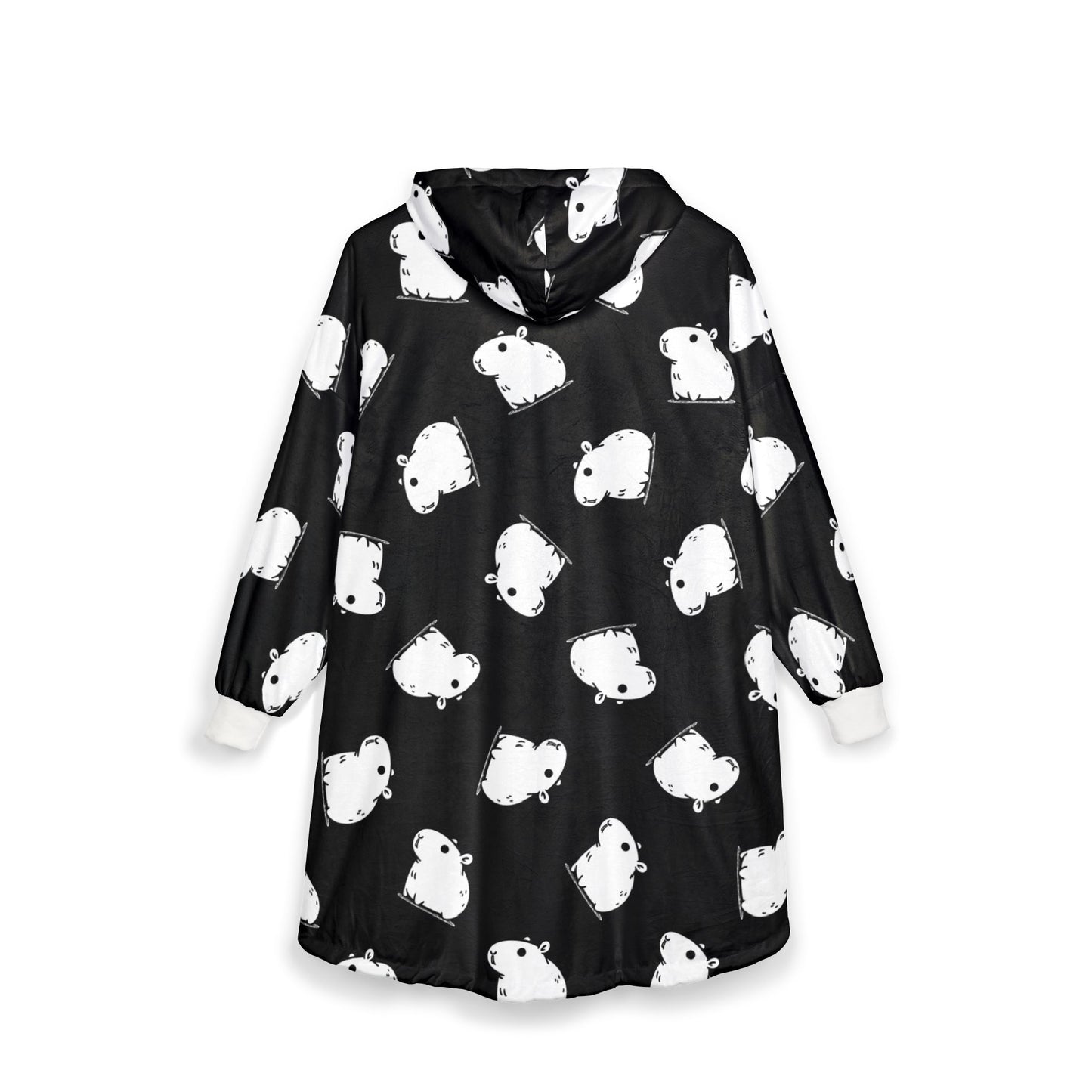 Capybara Hooded Blanket