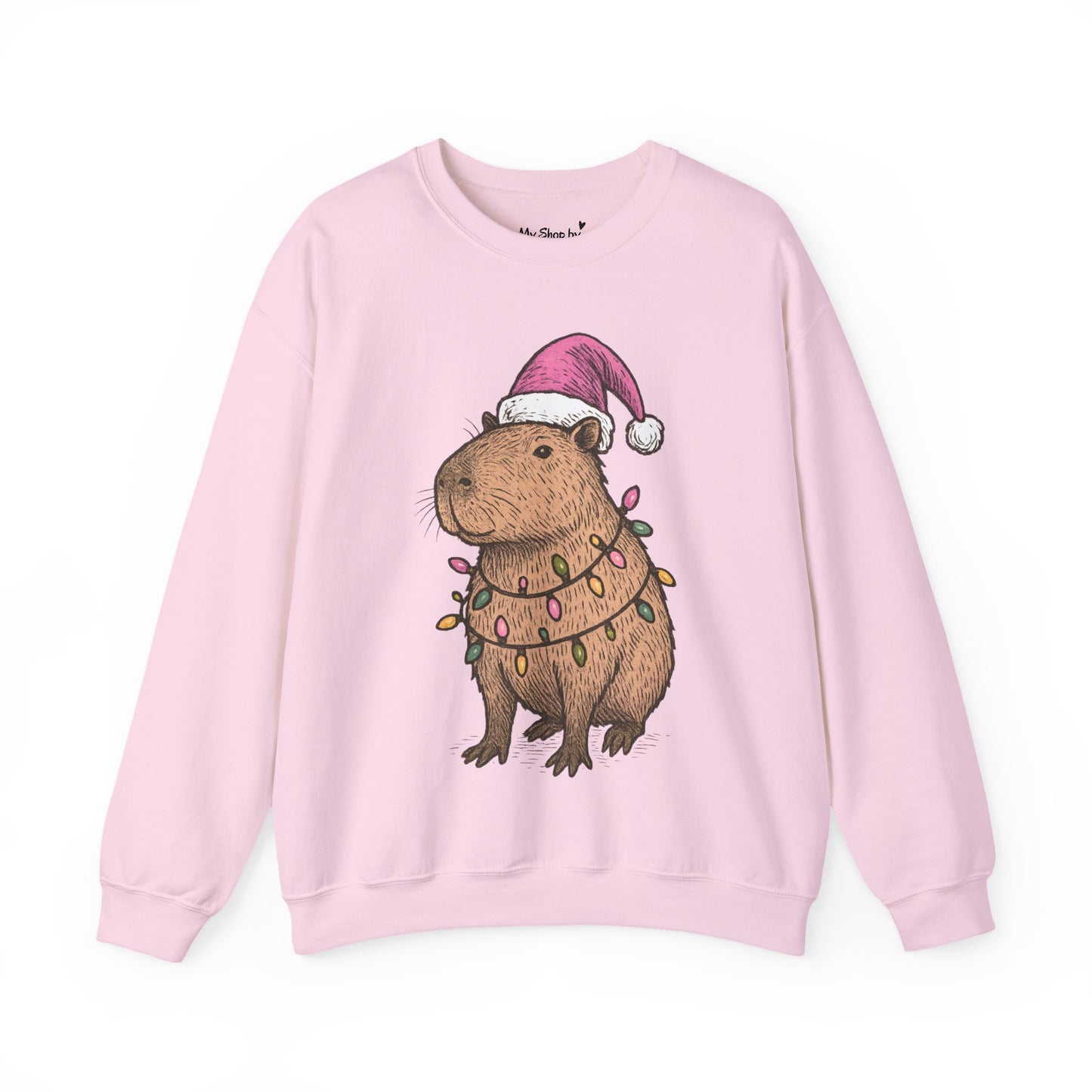 Christmas Capybara Sweatshirt - Unisex Sweatshirt