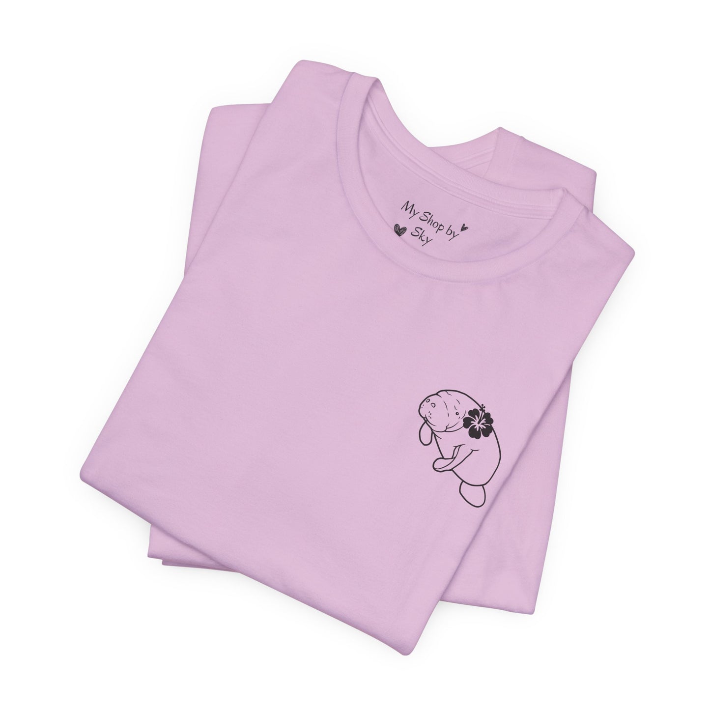 Manatee Hibiscus Small Print