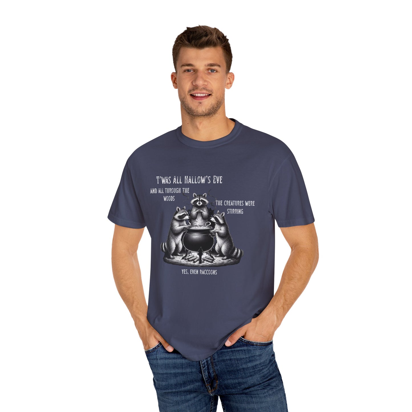 Raccoon Halloween Unisex T-shirt
