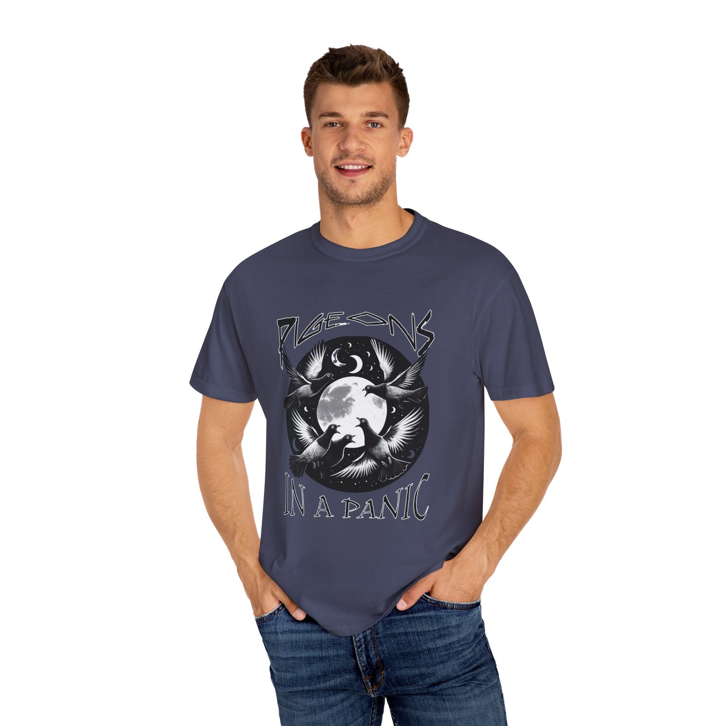 Pigeon Panic T-shirt
