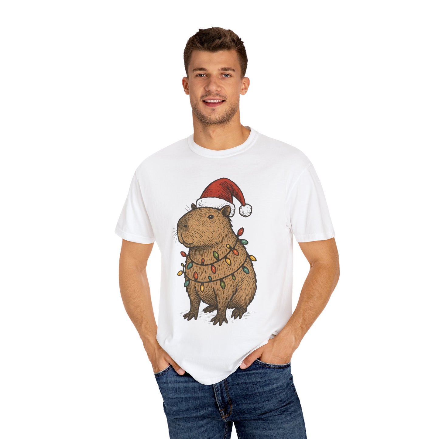 Christmas Capybara T-Shirt