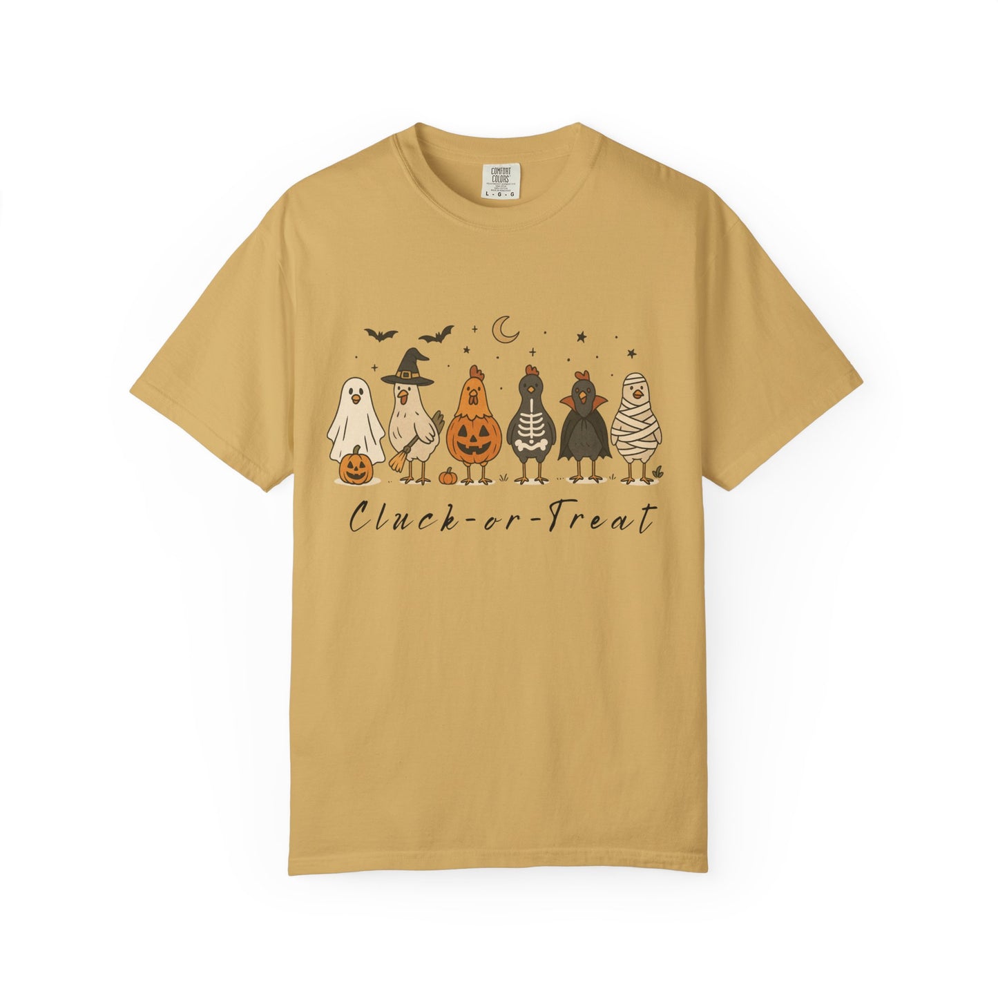 Halloween Chicken 'Cluck-or-Treat' Tee