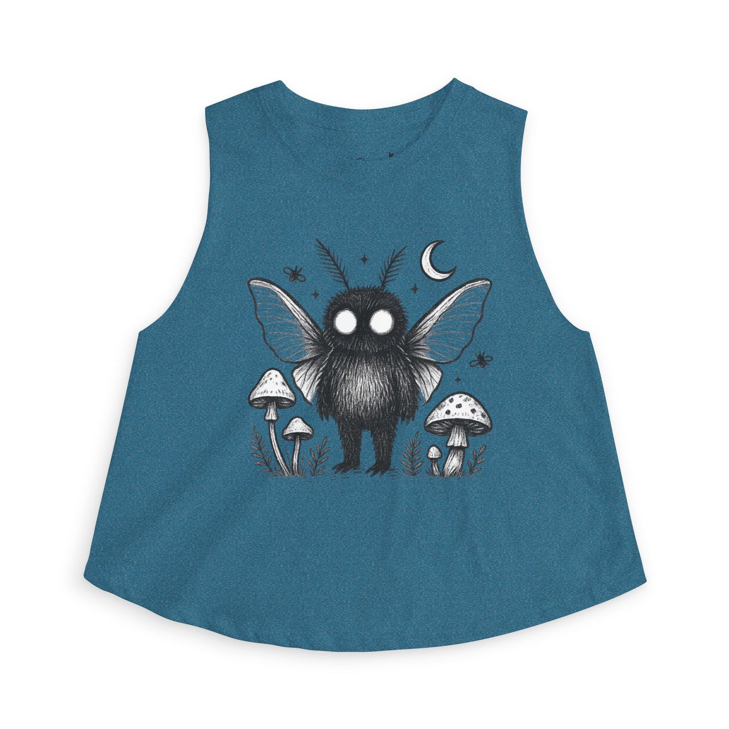Mothman Crop Tank Top