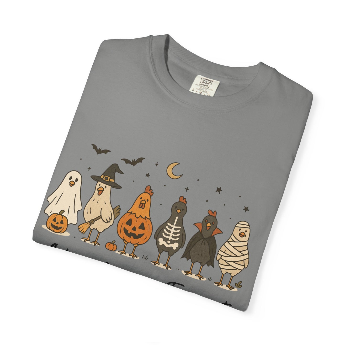 Halloween Chicken 'Cluck-or-Treat' Tee