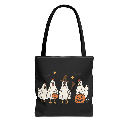 Chicken Halloween Tote Bag