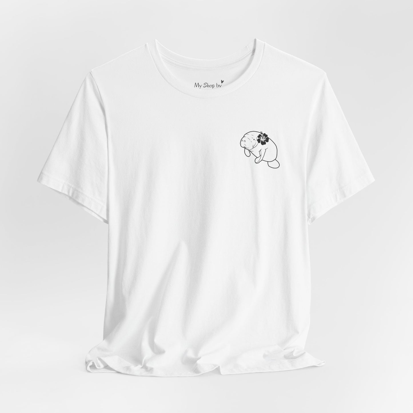 Manatee Hibiscus Small Print