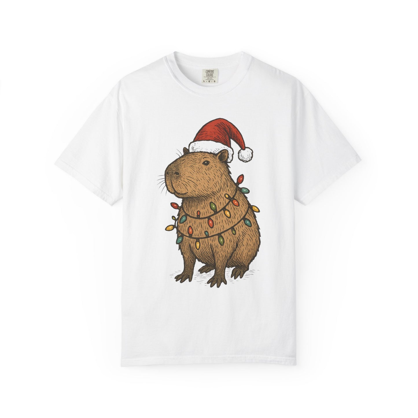 Christmas Capybara T-Shirt